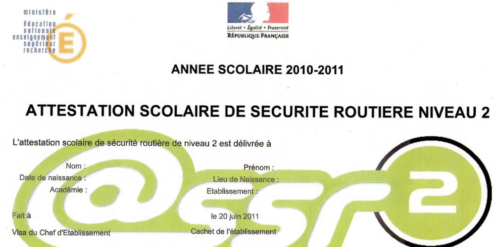 Documents à fournir pour inscription permis